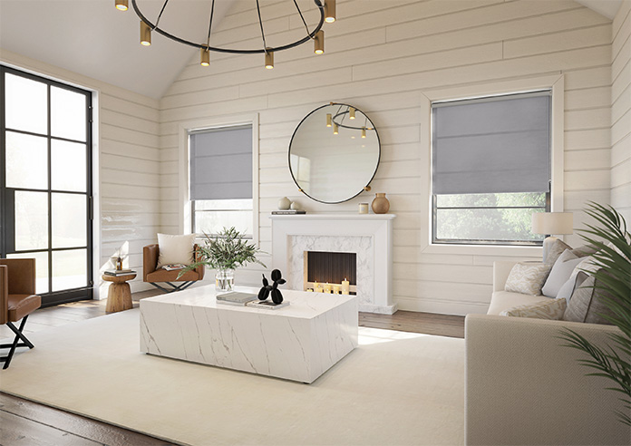 Amalfi, Stormcloud Grey - Twist&Fit Roller Blind - Image 7